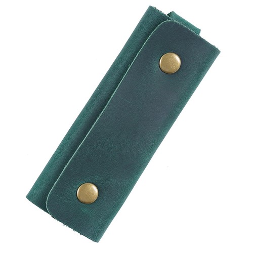 Genuine leather key case - key,