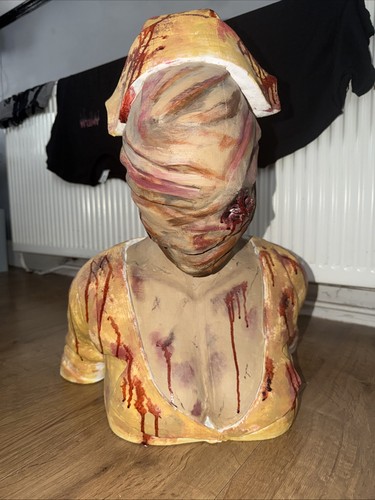 Silent hill nurse bust - nurse, horror