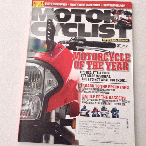 Motor cyclist magazine dirty - motor,