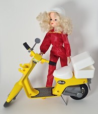 Vintage Pedigree Sindy Doll Scooter Motorcycle Set Excellent Condition - NO DOLL