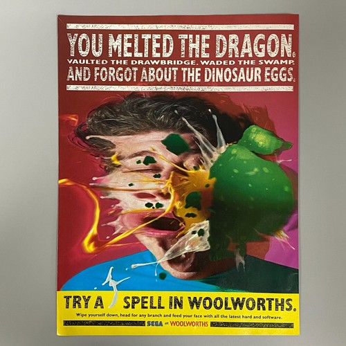 Woolworths sega video game - sega,