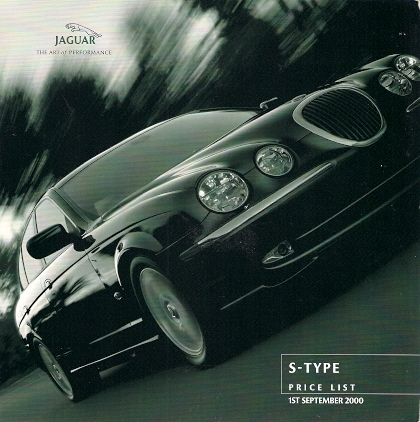 Jaguar type prices options - s-type, &