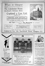 Old 1930 Copland Lye Glasgow