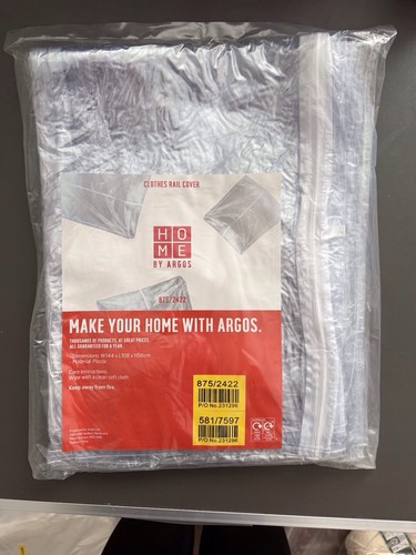 Clothes rail zipped cover - clothes,