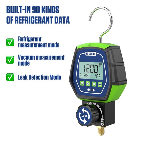 Digital refrigeration manifold - refrigeration,
