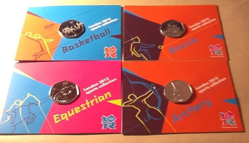 Royal mint carded olympic - carded,