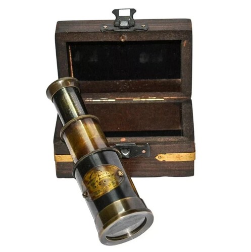 Telescope antique style - telescope, brass