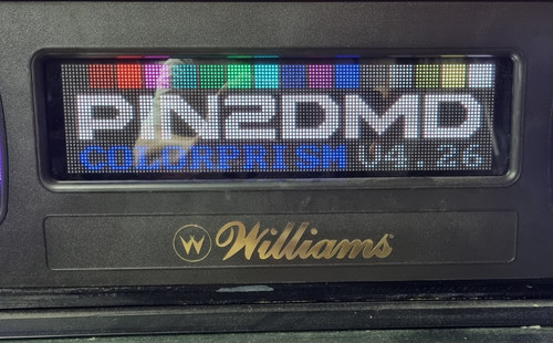 Pin2dmd colour display - pin2dmd,