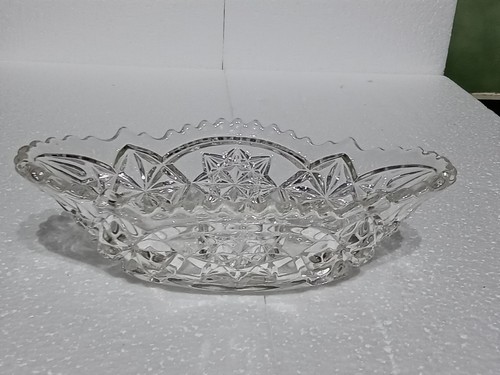 Crystal cut star - pattern, bon