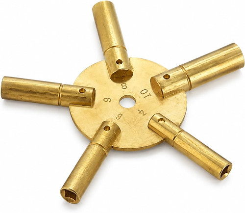 Clock winding key universal - key, 5