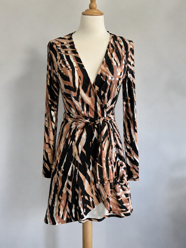 Karen millen mini wrap dress - karen,