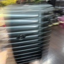 DELSEY 82cm XL Shadow Spinner 4 Wheel Large Black Suitcase Luggage TSA LOCKS 