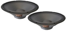 15" Speaker Driver 300 Watt 8 Ohm Bass Woofer Set of 2