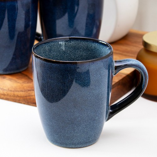 Blue reactive glaze - 350ml, mugs