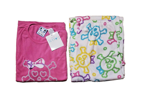 Women piece pink - piece, skull