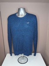 Hollister Navy  blue pullover Jumper Small