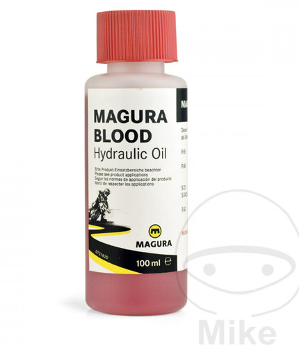 Magura blood red motorcycle - blood,