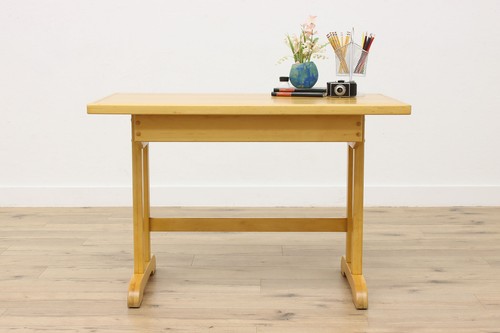 Lift top vintage maple office - maple,