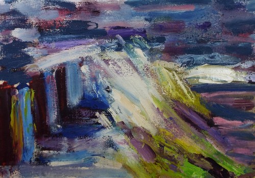 Original abstract painting - abstract, in