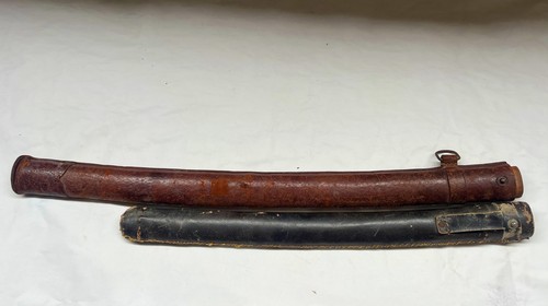 Antique gunto army wood