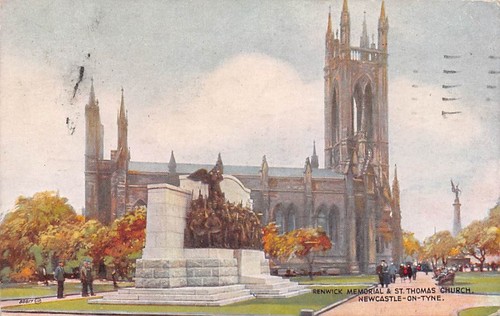 Family history postcard - family,