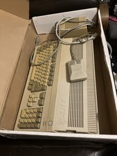 Vintage Amiga 500 Computer Boxed Mouse Power Supply Commodore Untested A500