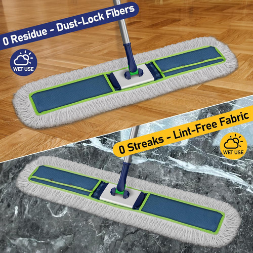 Large industrial flat mop - industrial,