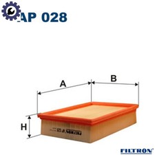 AIR FILTER AP 028 FOR WIESMANN