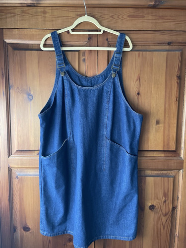 Blue denim pinafore - tu,