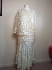 Vintage Berkertex Cream Lace
