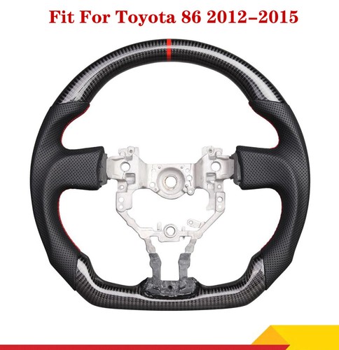 Carbon leather steering wheel - carbon,