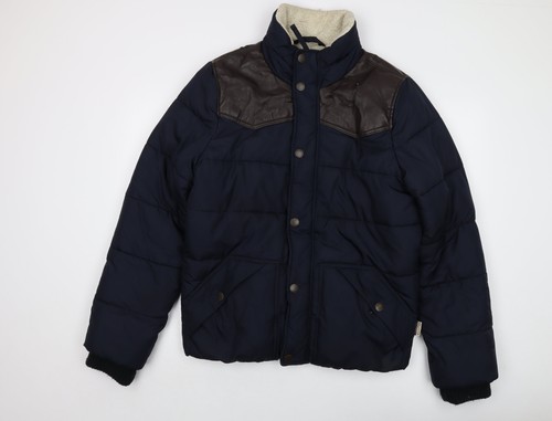 Hollister mens blue jacket - hollister,