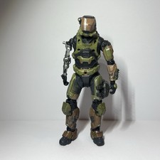 Halo Reach Green & Tan Gungnir Spartan 5" Action Figure Mcfarlane Bare