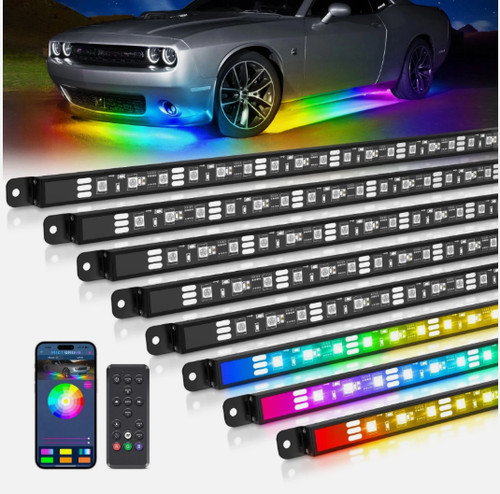 Car underglow light - car, bar