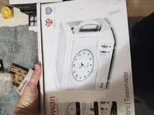 Swan Teasmade White STM100 Alarm Clock and Tea Maker