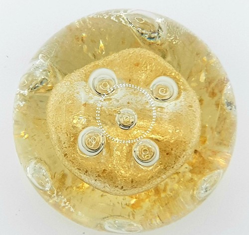 Gold sparkle with bubbles - , mid