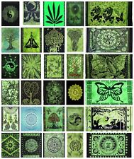 Green Tapestries Cotton Tie