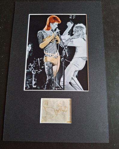 David bowie signed autograph - bowie, /autograph