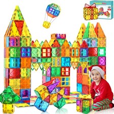100pcs Kids Magnetic Tiles