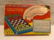 vintage 3-in-1 set of plastic