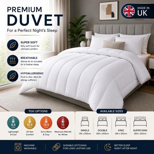 Duvet hotel quality - 13.5,