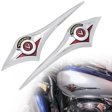 Gas Tank Emblem Badge Decal Stickers For 2008 Kawasaki Vulcan 900 VN900C Custom