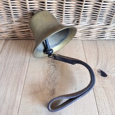 Vintage brass ship bell - vintage,