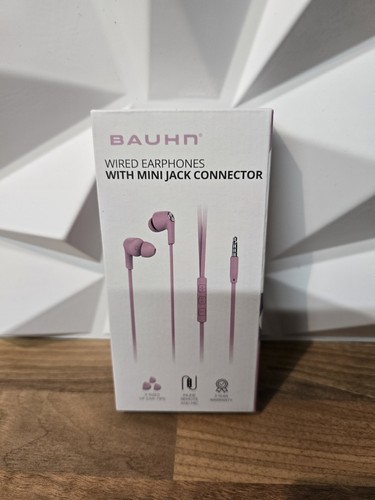 Bauhn wired headphones - wired,