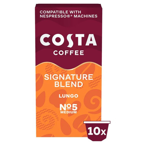 Costa coffee nespresso pods - coffee,