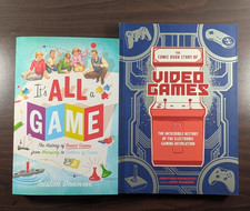 Lot of 2 Paperbacks: It's All a Game and The Comic Book Story of Video Games