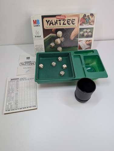 Games original yahtzee 1982 - games,