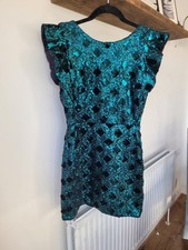 Zara Basic Dress Womens Dark