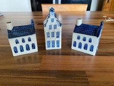 Delft Pottery (KLM) 3 houses