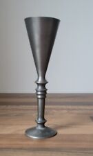 Vintage Pewter Wine Goblet